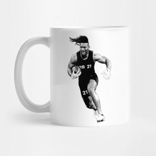 Bijan Robinson Retro Mug